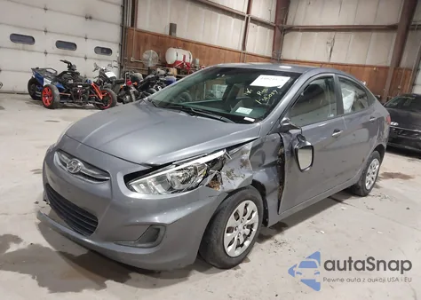 2016 Hyundai Accent Se из США, поврежденный, VIN KMHCT4AEXGU044401